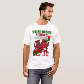 Neath - Welsh Rugby 6 Nations Tour, Welsh Dragon T-shirt (Voorkant volledig)