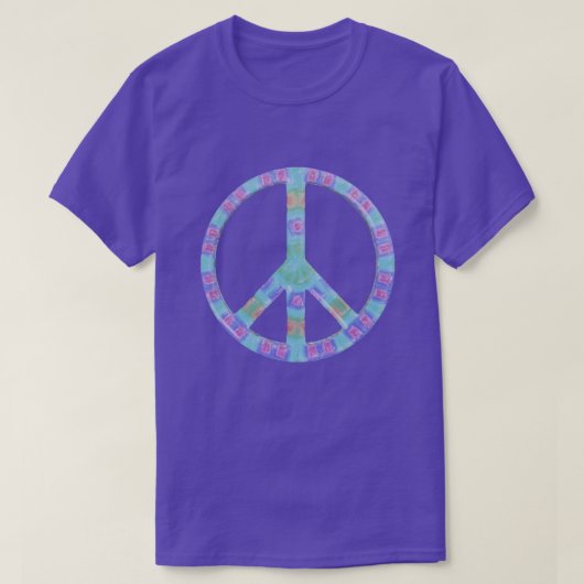 Neato Pastel Peace Symbol T-shirt (Design voorkant)