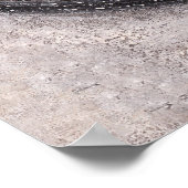 Neatral aardse abstracte wabi sabi japandi kunst a poster (Hoek)