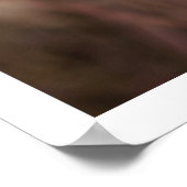 Neatral warme herfst wilde bloem boerderij muurkun poster (Hoek)