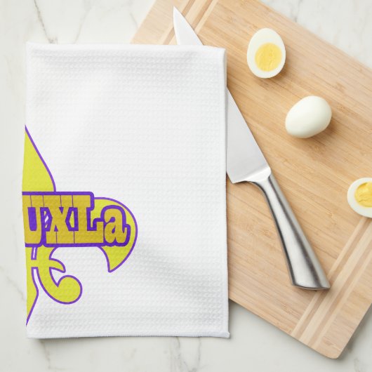 NEAUXLa Fleur de Lis Kitchen Towel Theedoek (Quarter Fold)