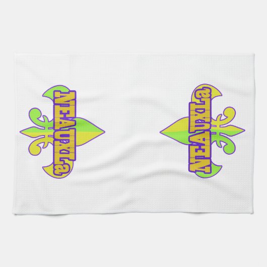 NEAUXLa Fleur de Lis Kitchen Towel Theedoek (Horizontaal)