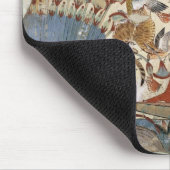 Nebamun jaagt in de marsharia met zijn vrouw muismat (Hoek)