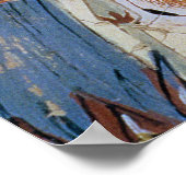 Nebamun jaagt in de marsharia met zijn vrouw poster (Hoek)