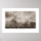 Nebel am Morgen Poster (Voorkant)
