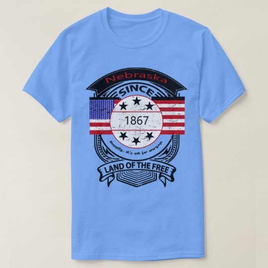 Nebraska11 T-shirt (Design voorkant)