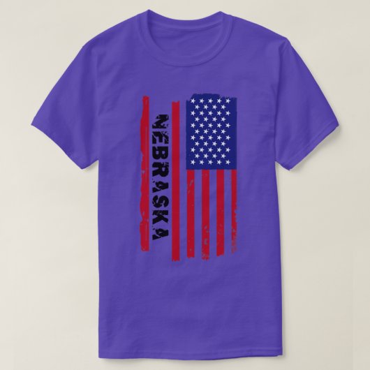 Nebraska18 T-shirt (Design voorkant)