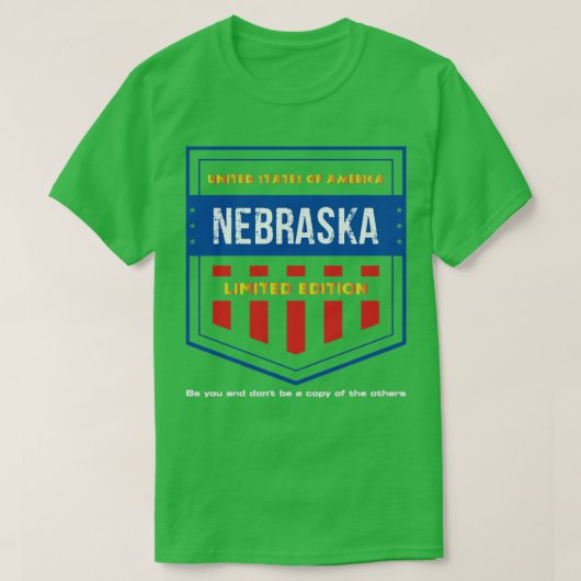 nebraska8 t-shirt (Design voorkant)