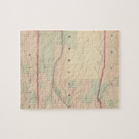 Nebraska 2 legpuzzel (Horizontaal)