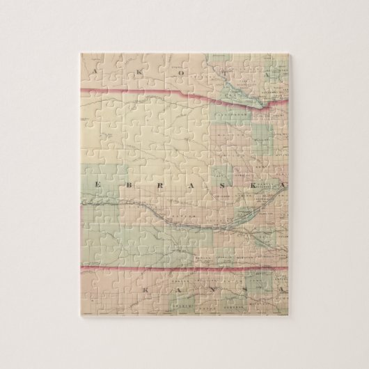 Nebraska 2 legpuzzel (Verticaal)