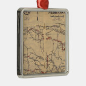 Nebraska 2 metalen ornament (Rechts)