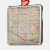 Nebraska 3 metalen ornament (Links)