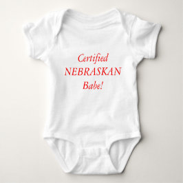 Nebraska Baby Outfit Onsie Romper