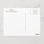 Nebraska Briefkaart (Achterkant)