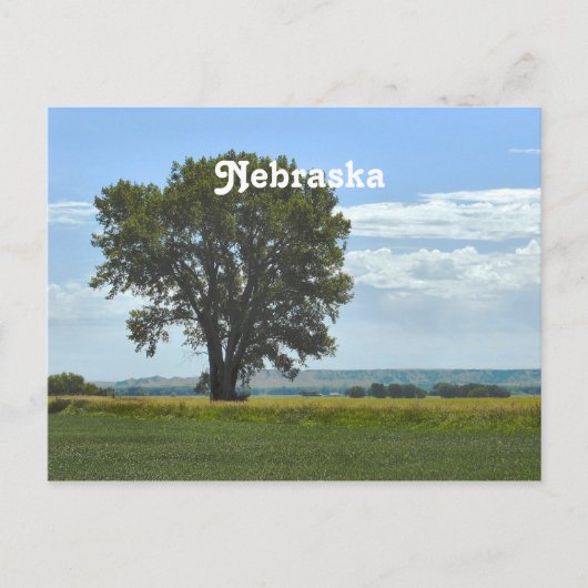 Nebraska Briefkaart (Voorkant)