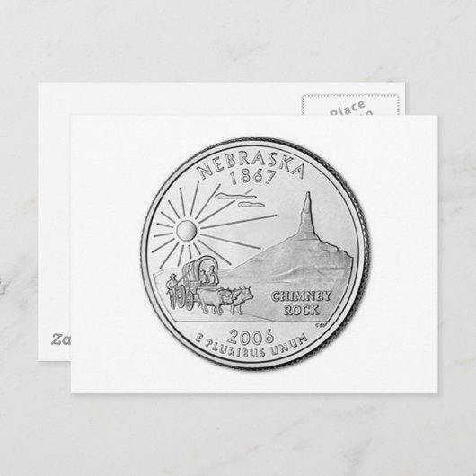 Nebraska Briefkaart (Voorkant / Achterkant)