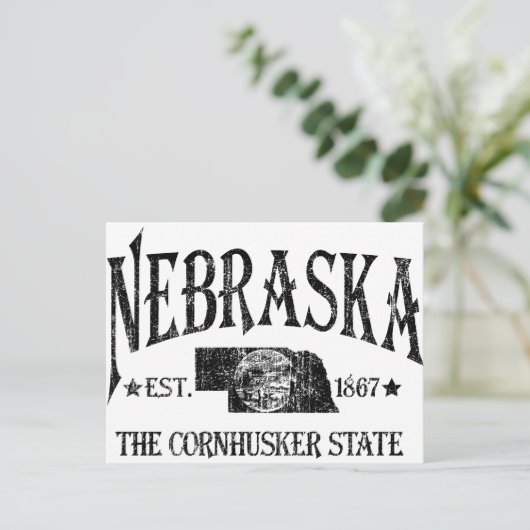 Nebraska Briefkaart (Staand voorkant)