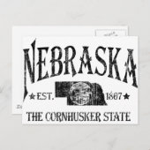Nebraska Briefkaart (Voorkant / Achterkant)