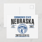 Nebraska Briefkaart (Voorkant / Achterkant)