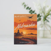 Nebraska Briefkaart (Staand voorkant)