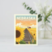  Nebraska Briefkaart (Staand voorkant)