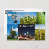 Nebraska Briefkaart (Voorkant / Achterkant)
