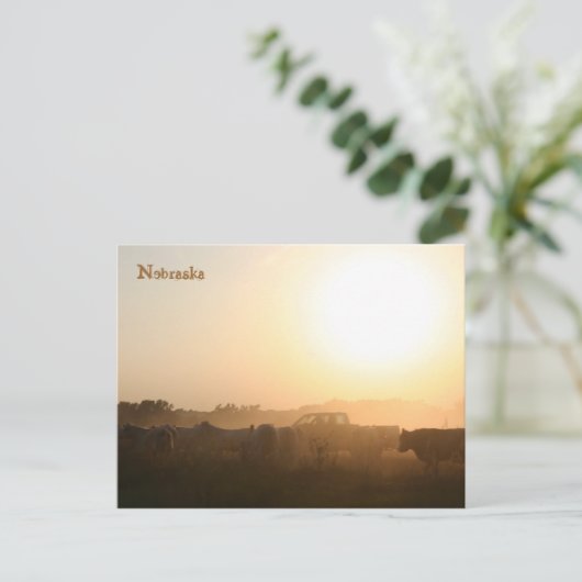 Nebraska Briefkaart (Staand voorkant)