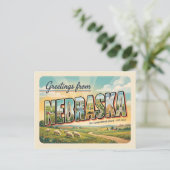 Nebraska Briefkaart (Staand voorkant)