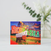 Nebraska Briefkaart (Staand voorkant)