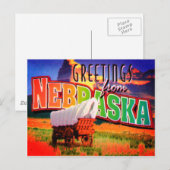 Nebraska Briefkaart (Voorkant / Achterkant)