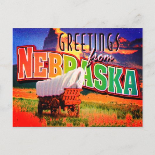 Nebraska Briefkaart (Voorkant)