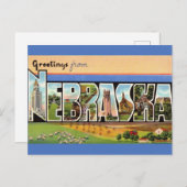  Nebraska Briefkaart (Voorkant / Achterkant)