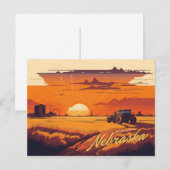 Nebraska Briefkaart (Voorkant / Achterkant)