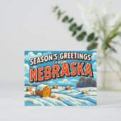 NEBRASKA Briefkaart (Staand voorkant)