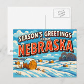 NEBRASKA Briefkaart (Voorkant / Achterkant)