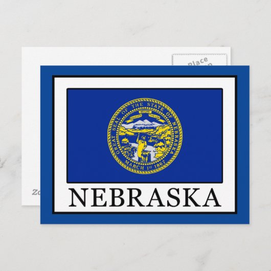 Nebraska Briefkaart (Voorkant / Achterkant)