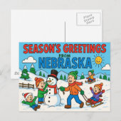 NEBRASKA-Briefkaart Briefkaart (Voorkant / Achterkant)