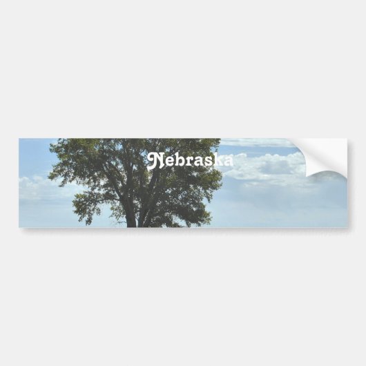 Nebraska Bumpersticker (Voorkant)