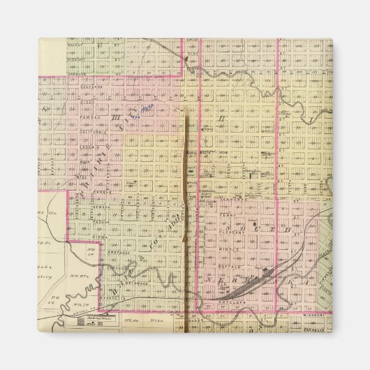 Nebraska City, Nebraska Magneet (Voorkant)