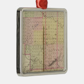 Nebraska City, Nebraska Metalen Ornament (Rechts)