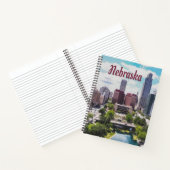 Nebraska City Skyline Omaha Notitieboek (Binnen)