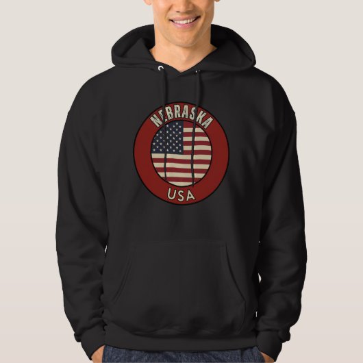 Nebraska Cornhusker State Gif  Hoodie (Voorkant)