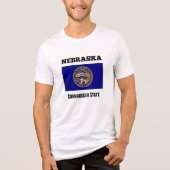 Nebraska, Cornhusker State Tri-Blend Shirt (Voorkant)