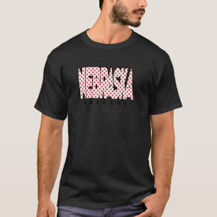 Nebraska Cornhuskers Stippen Grijs Officieel Gelic T-shirt