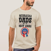 Nebraska Dads zijn de beste Dads T-shirt (Voorkant)