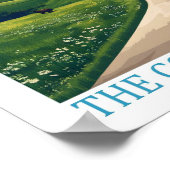 Nebraska de Cornhusker State USA Travel Place Poster (Hoek)