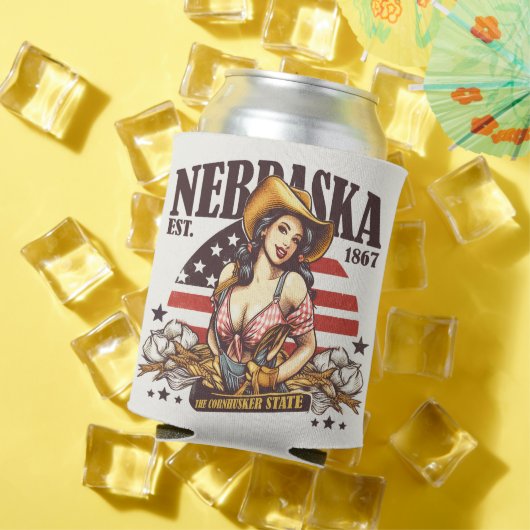 Nebraska, de staat Cornhusker Blikjeskoeler (Insitu Zomer)