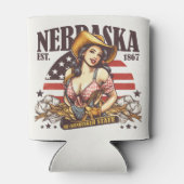 Nebraska, de staat Cornhusker Blikjeskoeler (Achterkant)