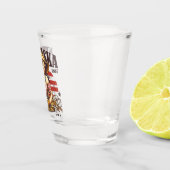 Nebraska, de staat Cornhusker Shot Glas (Rechts)