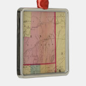 Nebraska en de Dakotas Metalen Ornament (Rechts)